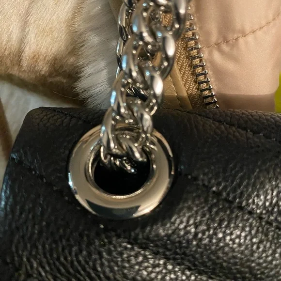 Rebecca Minkoff black leather quilted bag - Picture 3 of 15